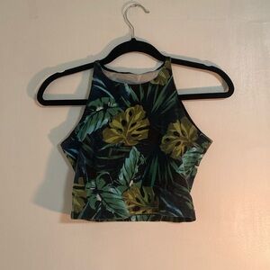 Dark Jungle Crop Top